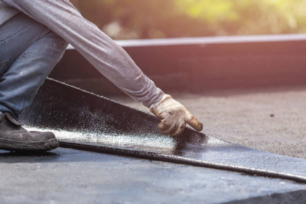 Waterproofing specialist at work in Westphalia, Westphalia, MD